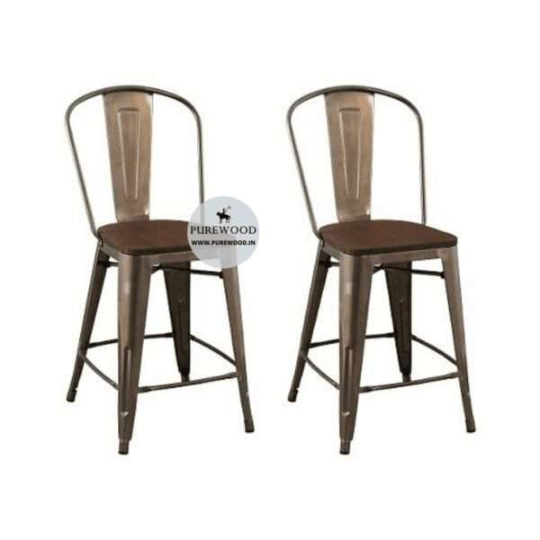 Industrial Dining Chair Set