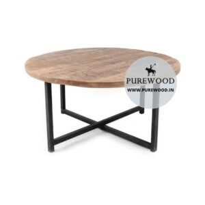 Industrial Round Coffee Table