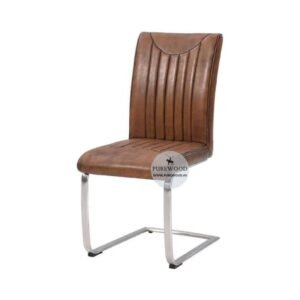 Leather Dining Chair without Arm