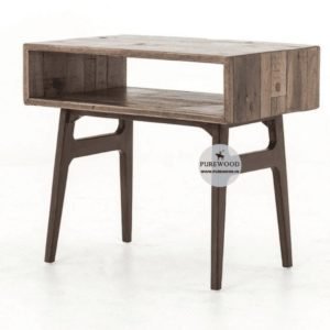 Mesa de muebles de madera de roble