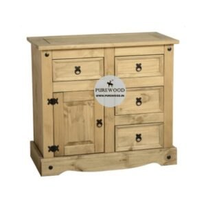 Pine Wood Furniture Sideboard