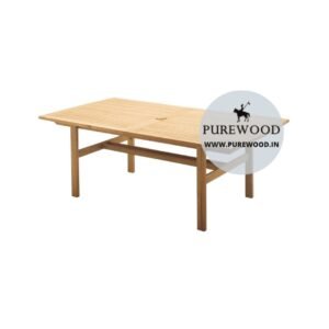 Solid Wooden Outdoor Dining Table