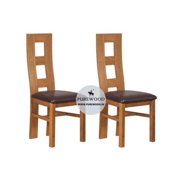 Ensemble de chaises de salle à manger en bois