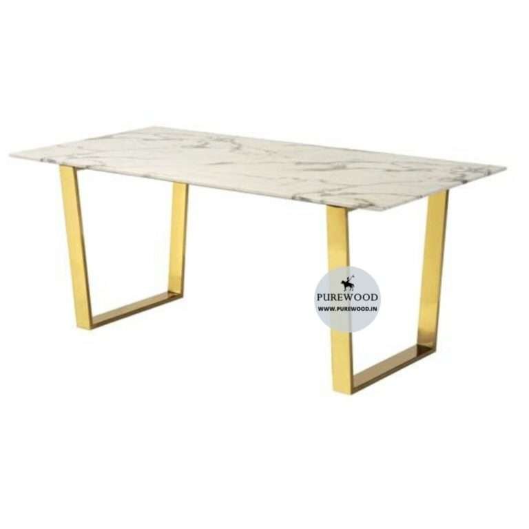 Marble Dining Table Gold Online