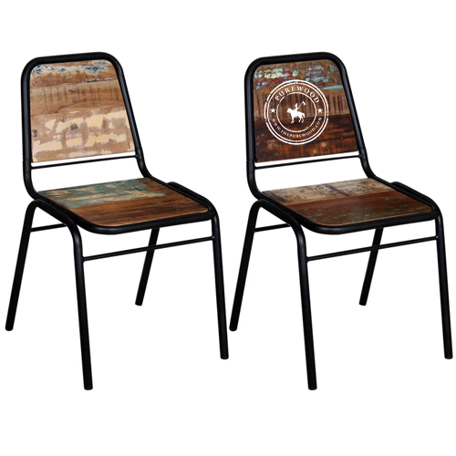 Flattach Reclaimed Wood Dining Chair Purewood