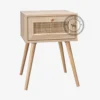 Cedar Creek Cane Bedside Table