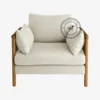 Pinecrest Cane Arm Chair - Image 2