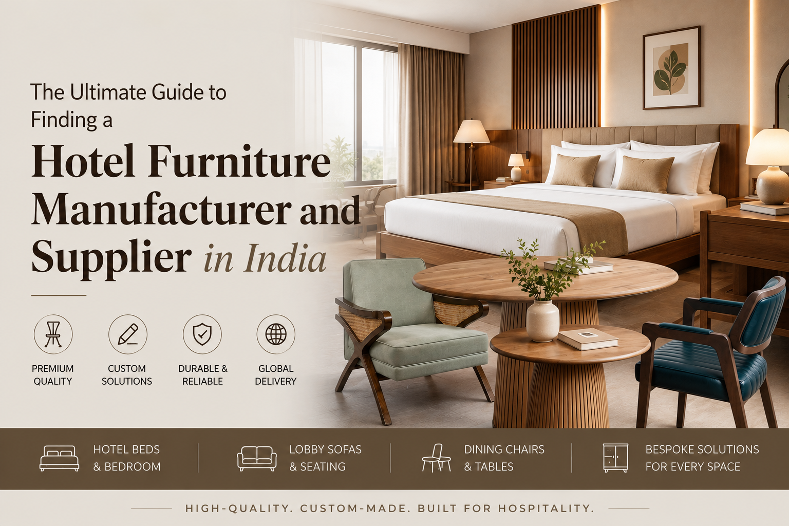 Hotel furniture manufacturer and supplier in India