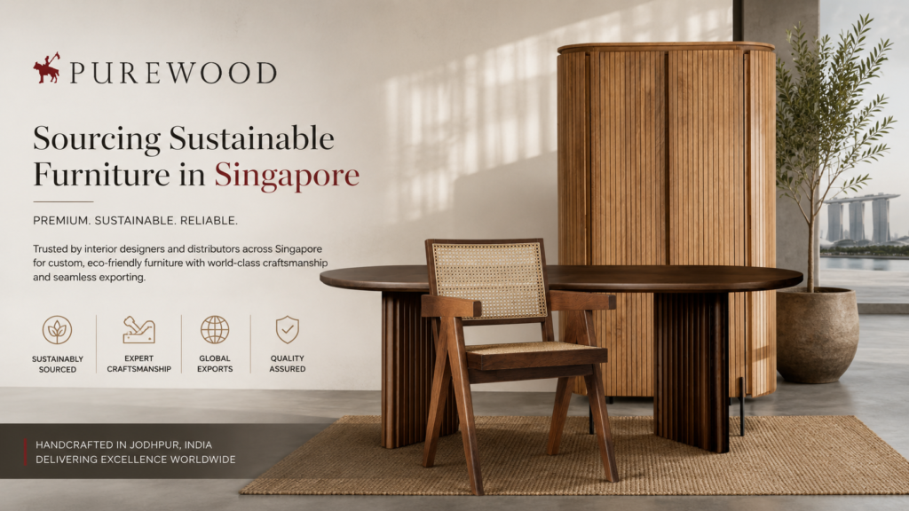 Sustainable luxury furniture for modern spaces