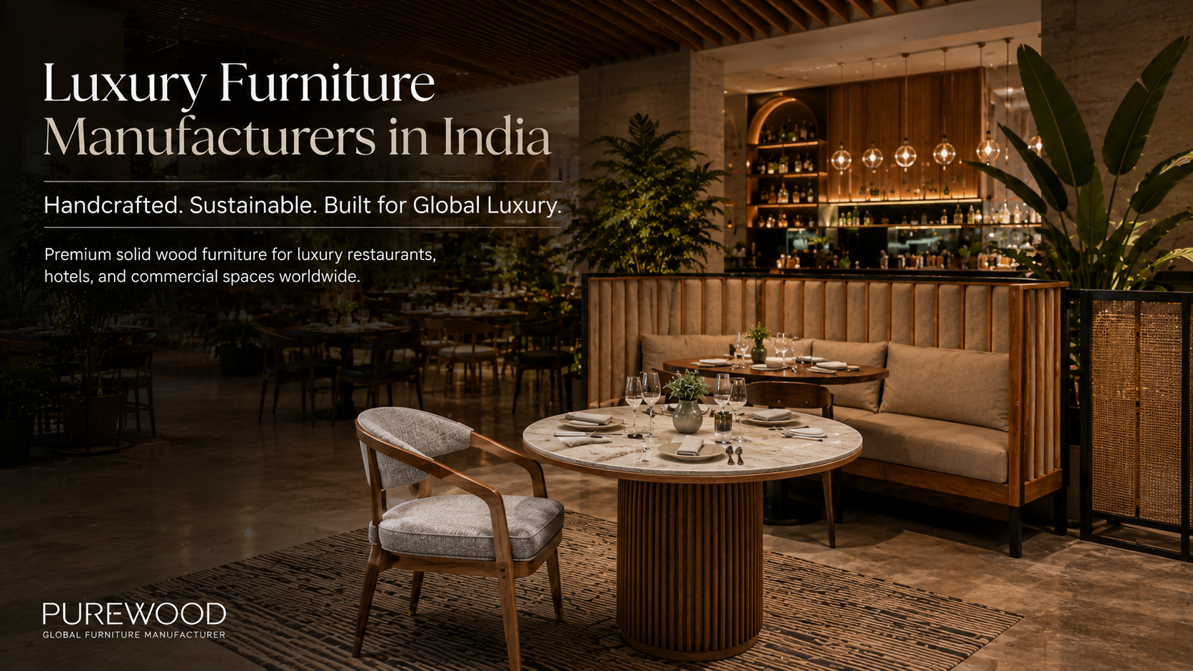 luxury furniture manufacturers in India